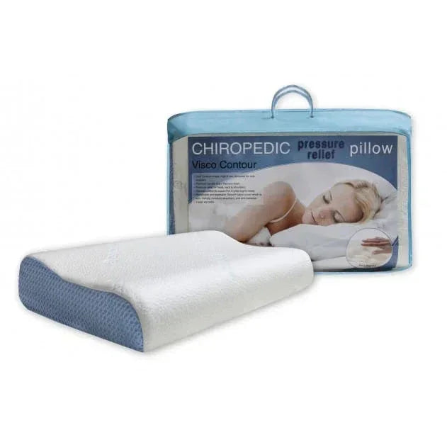 Chiropedic Pressure Relief Pillow - Visco - Contour image