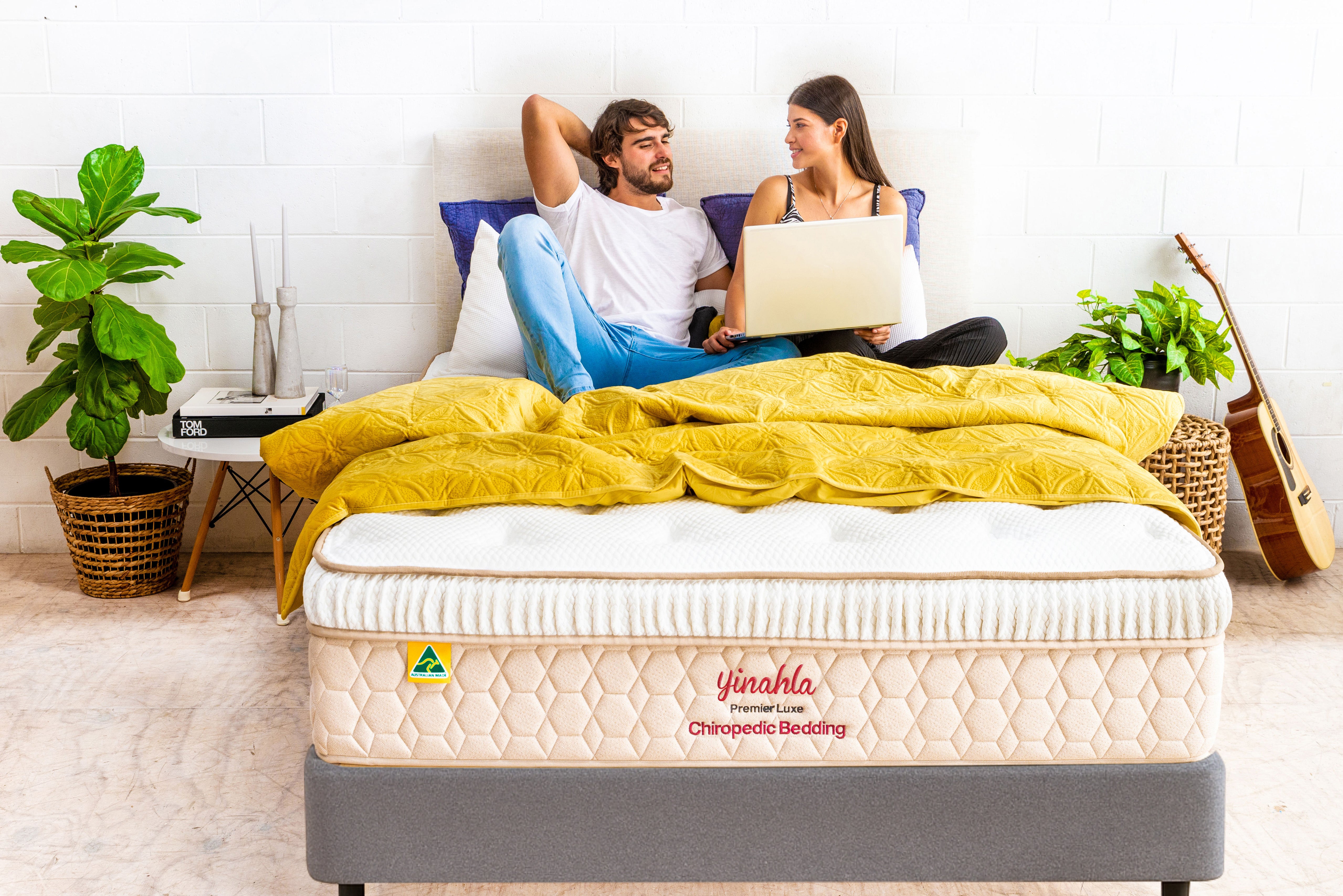 Yinahla Premier Luxe Mattress & Bed Base Ensemble
