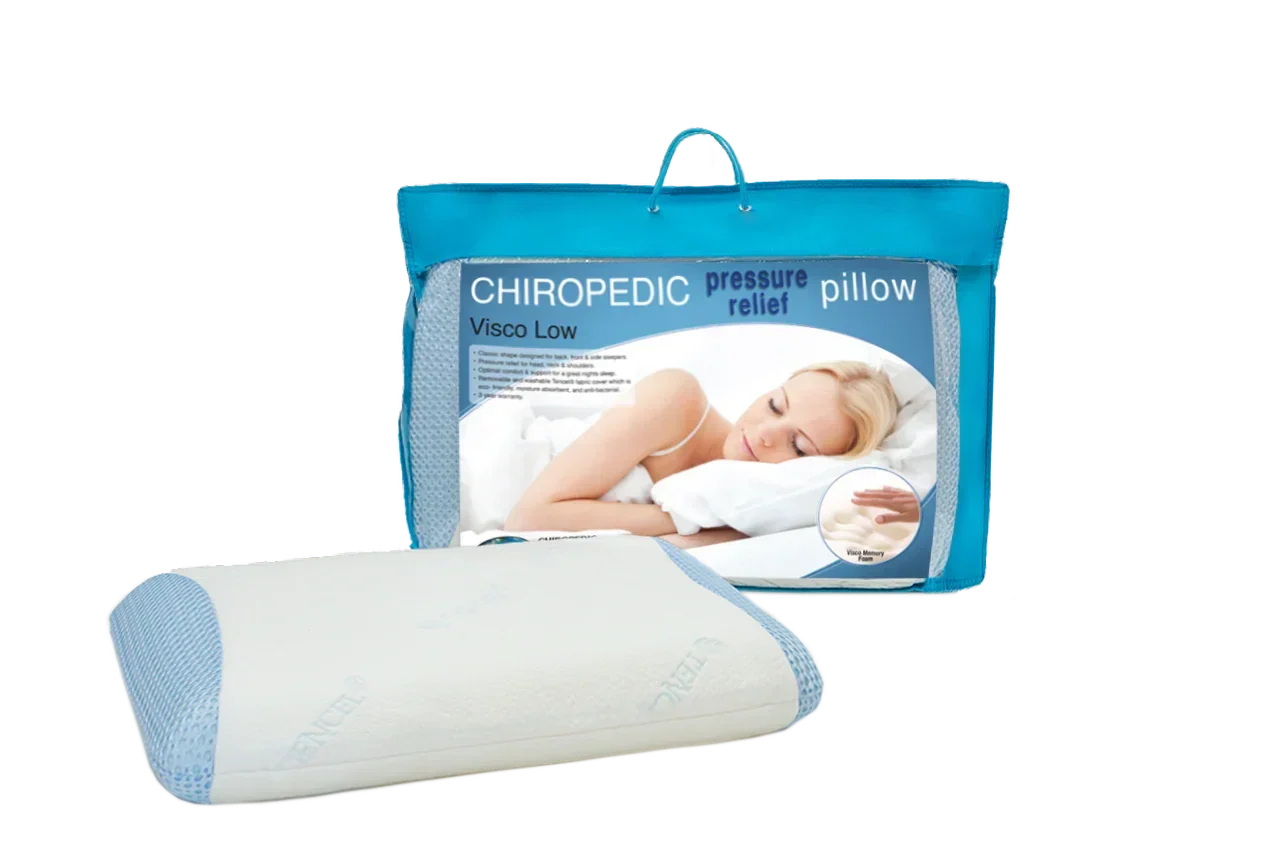 Chiropedic Pressure Relief Pillow - Visco - Low image